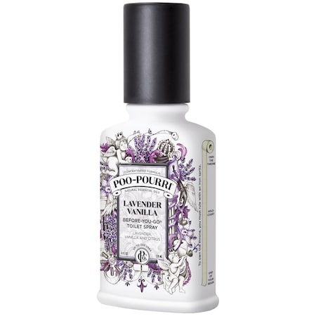 Poo-Pourri Poo-Pourri Lavender Vanilla Scent Odor Eliminator 4 oz Liquid LV-004-CB